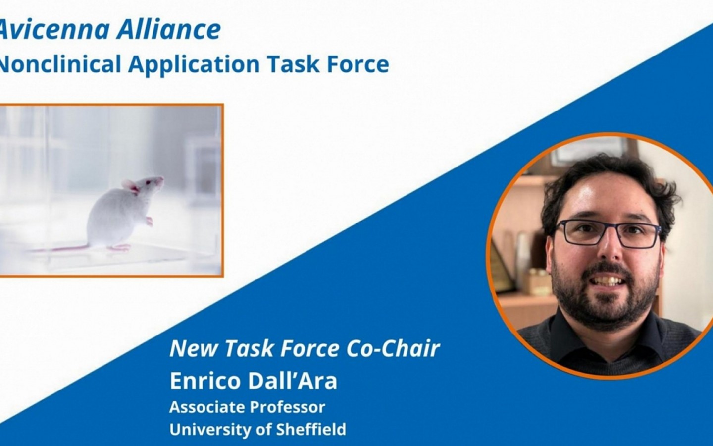 Prof Enrico Dall’Ara is the new Nonclinical Application TF Co-Chair